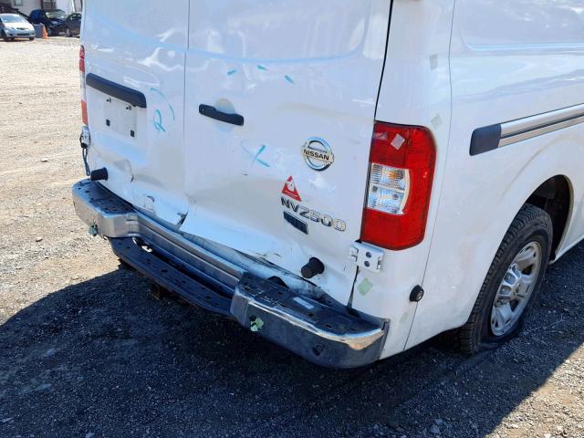 1N6AF0LY8CN108925 - 2012 NISSAN NV 2500 WHITE photo 9