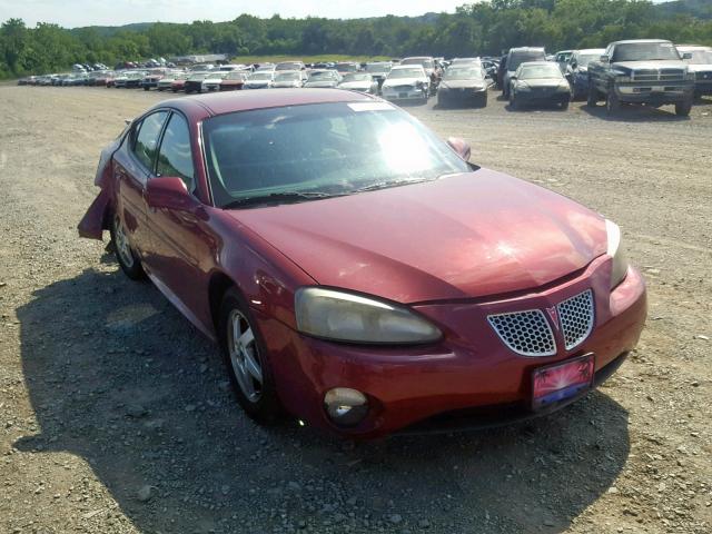 2G2WP522X41294927 - 2004 PONTIAC GRAND PRIX RED photo 1