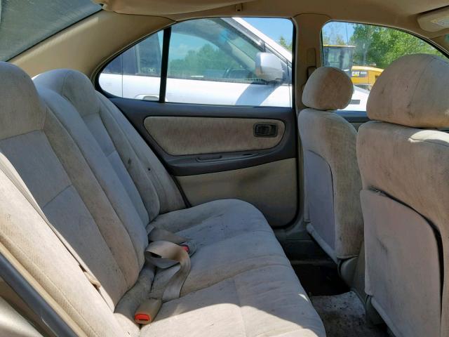 1N4DL01D5XC178835 - 1999 NISSAN ALTIMA XE GOLD photo 6