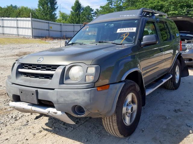 5N1ED28Y43C694500 - 2003 NISSAN XTERRA XE GREEN photo 2