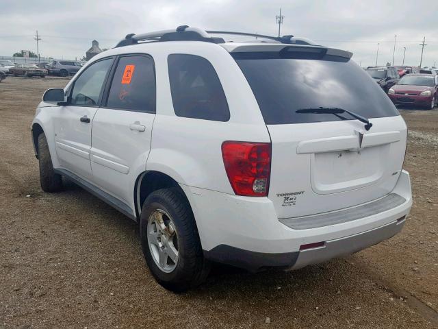 2CKDL73F166029419 - 2006 PONTIAC TORRENT WHITE photo 3