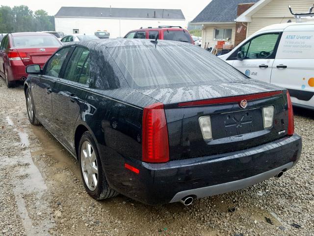 1G6DW677970163748 - 2007 CADILLAC STS BLACK photo 3