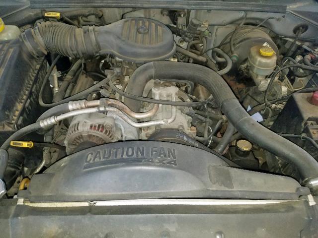 1B7GG22Y4XS249716 - 1999 DODGE DAKOTA GRAY photo 7