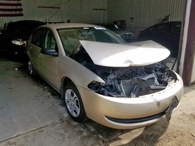 1G8AJ52F04Z207838 - 2004 SATURN ION LEVEL GOLD photo 1