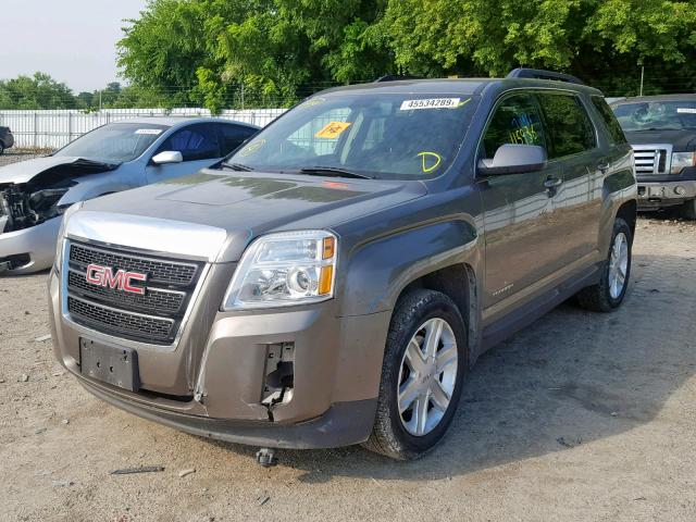 2CTALSECXB6377217 - 2011 GMC TERRAIN SL BEIGE photo 2