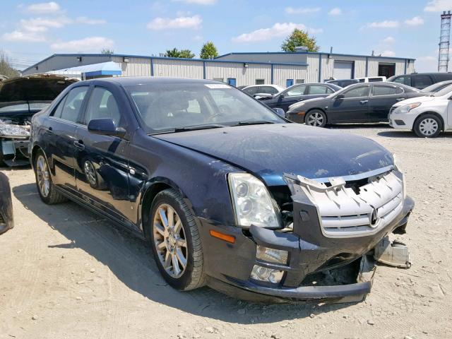 1G6DC67A160121271 - 2006 CADILLAC STS BLUE photo 1