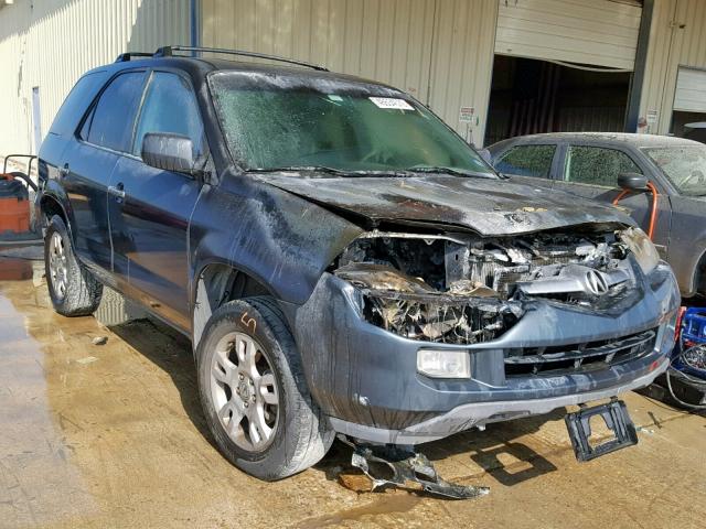 2HNYD18666H513192 - 2006 ACURA MDX TOURIN BLUE photo 1