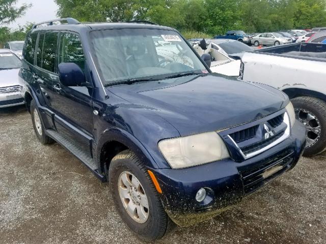 JA4NW51S13J024866 - 2003 MITSUBISHI MONTERO LI BLUE photo 1