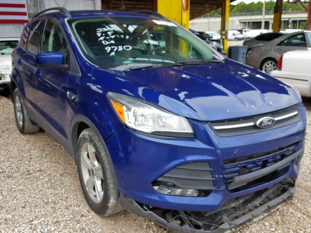 1FMCU0GX4FUA99780 - 2015 FORD ESCAPE SE BLUE photo 1