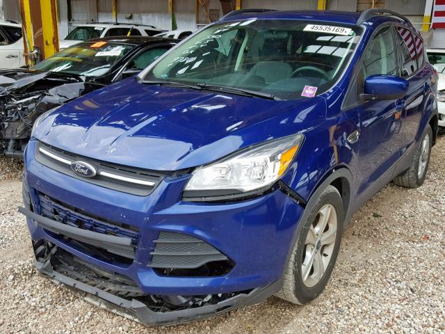 1FMCU0GX4FUA99780 - 2015 FORD ESCAPE SE BLUE photo 2