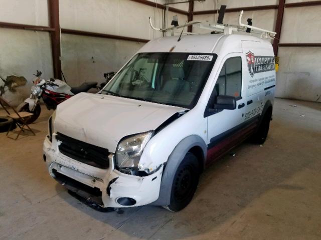 NM0LS7BN1AT037581 - 2010 FORD TRANSIT CO WHITE photo 2