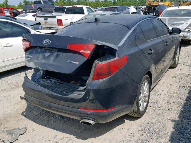 5XXGN4A75DG254648 - 2013 KIA OPTIMA EX BLACK photo 4