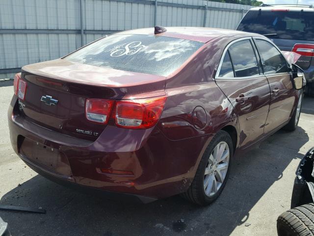 1G11D5SL6FF253335 - 2015 CHEVROLET MALIBU 2LT RED photo 4