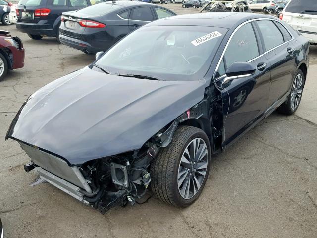 3LN6L5MU5KR610776 - 2019 LINCOLN MKZ RESERV BLACK photo 2