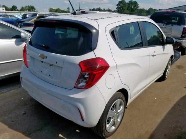 KL8CB6SA1KC731949 - 2019 CHEVROLET SPARK LS WHITE photo 4