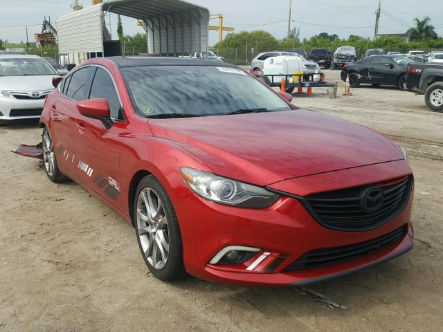 JM1GJ1W65F1169012 - 2015 MAZDA 6 GRAND TO RED photo 1