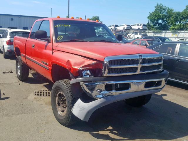 3B7KF22Z4WG110505 - 1998 DODGE RAM 2500 RED photo 1