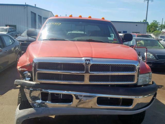 3B7KF22Z4WG110505 - 1998 DODGE RAM 2500 RED photo 7