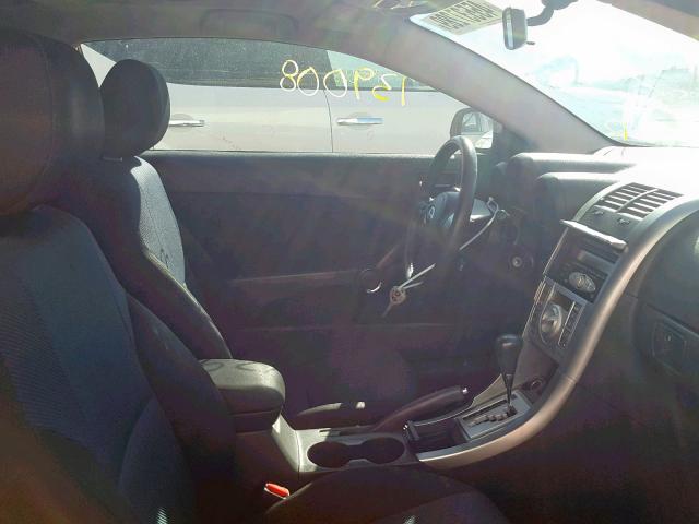 JTKDE177060103559 - 2006 TOYOTA SCION TC მუქწითელი ფოტო 5
