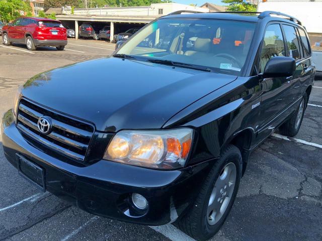 JTEEP21A250088928 - 2005 TOYOTA HIGHLANDER BLACK photo 2