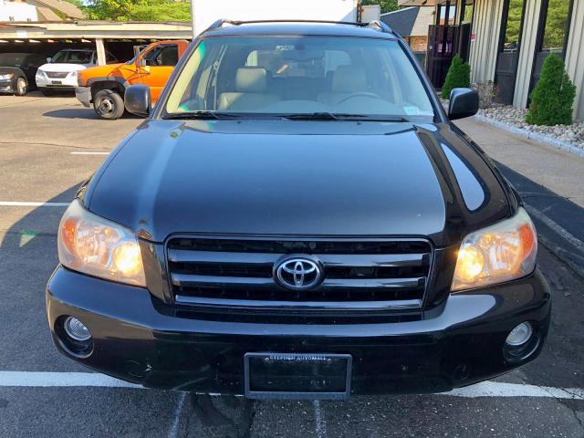 JTEEP21A250088928 - 2005 TOYOTA HIGHLANDER BLACK photo 6