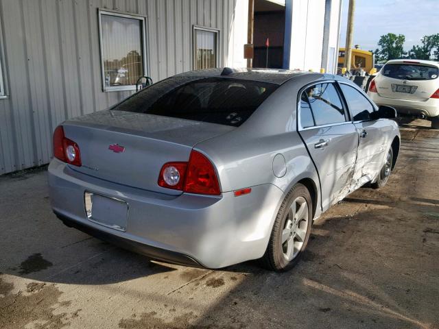 1G1ZC5E03CF216780 - 2012 CHEVROLET MALIBU 1LT SILVER photo 4