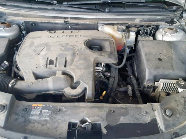 1G1ZC5E03CF216780 - 2012 CHEVROLET MALIBU 1LT SILVER photo 7