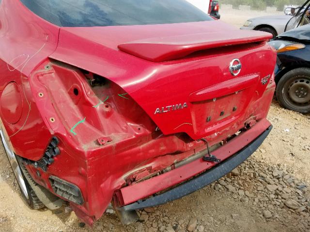 1N4BL2EP6AC110865 - 2010 NISSAN ALTIMA SR RED photo 9