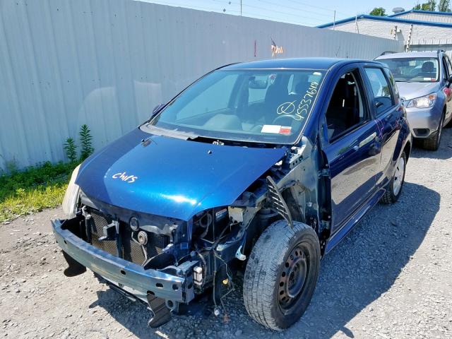 JTKKT624X65020747 - 2006 TOYOTA SCION XA BLUE photo 2