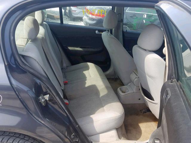 1G1AL58F087207856 - 2008 CHEVROLET COBALT LT GRAY photo 6