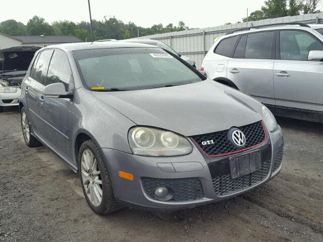 WVWGV71K27W099565 - 2007 VOLKSWAGEN NEW GTI GRAY photo 1