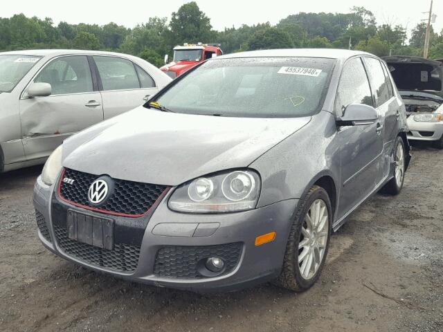 WVWGV71K27W099565 - 2007 VOLKSWAGEN NEW GTI GRAY photo 2