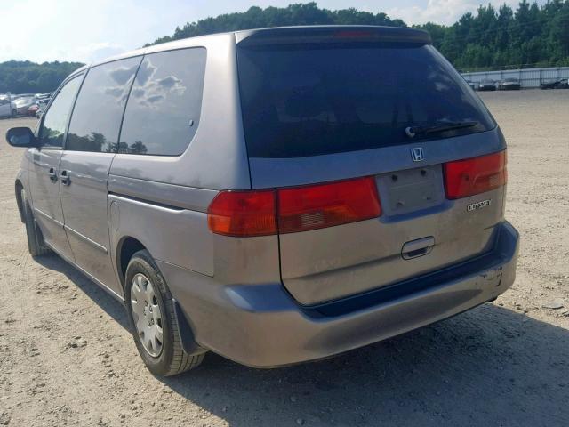 2HKRL1852YH525063 - 2000 HONDA ODYSSEY LX TAN photo 3