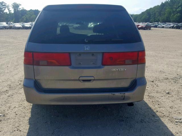 2HKRL1852YH525063 - 2000 HONDA ODYSSEY LX TAN photo 9