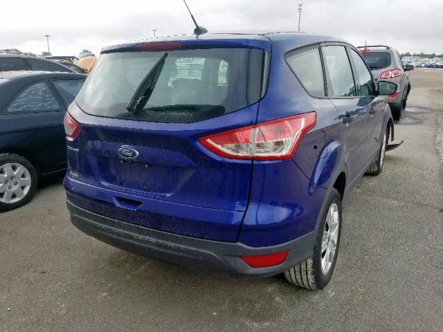 1FMCU0F76FUC20942 - 2015 FORD ESCAPE S BLUE photo 4