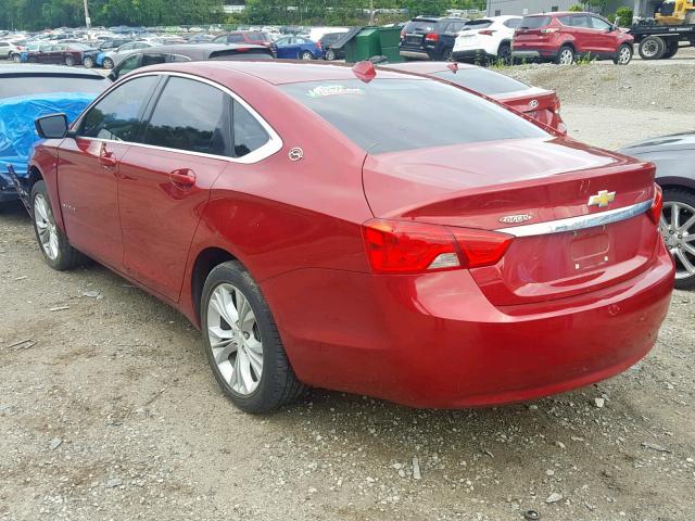 2G1135SR9E9260519 - 2014 CHEVROLET IMPALA ECO BURGUNDY photo 3