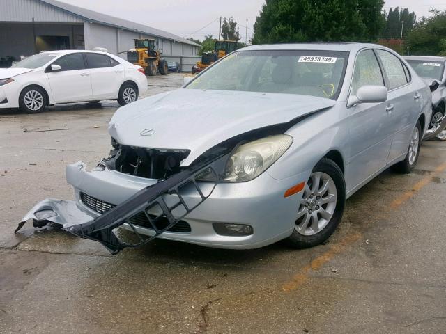 JTHBF30G430137225 - 2003 LEXUS ES 300 SILVER photo 2