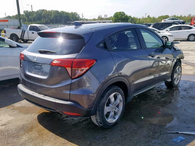 3CZRU5H5XGM727916 - 2016 HONDA HR-V EX CHARCOAL photo 4