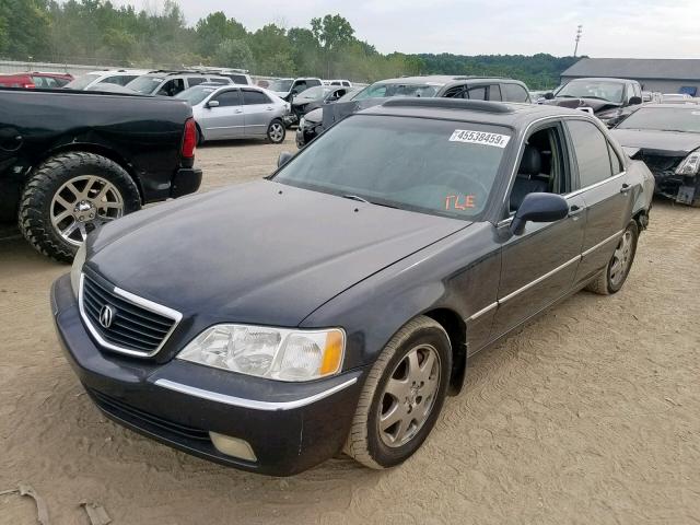 JH4KA96512C003213 - 2002 ACURA 3.5RL BLACK photo 2