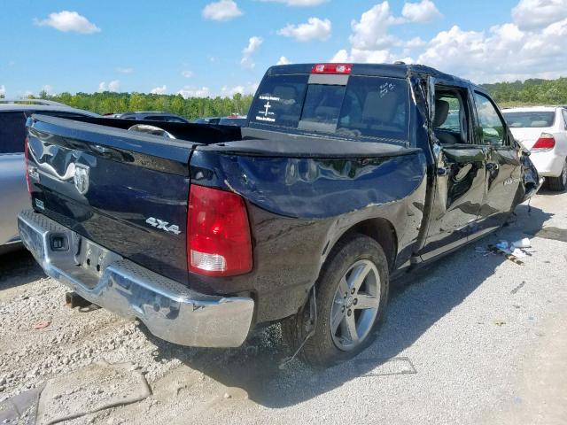 1C6RD7LT5CS168355 - 2012 DODGE RAM 1500 S BLACK photo 3