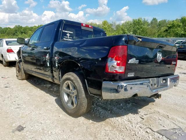 1C6RD7LT5CS168355 - 2012 DODGE RAM 1500 S BLACK photo 4