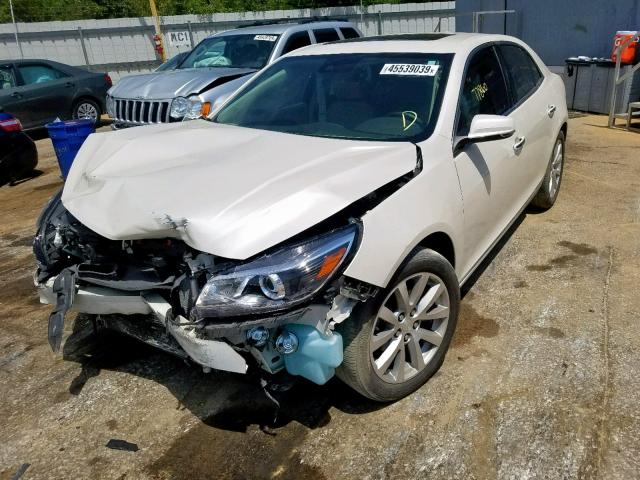 1G11H5SL5EF117720 - 2014 CHEVROLET MALIBU LTZ თეთრი ფოტო 2