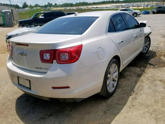 1G11H5SL5EF117720 - 2014 CHEVROLET MALIBU LTZ თეთრი ფოტო 4