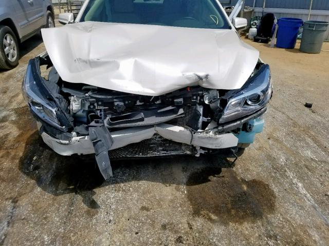 1G11H5SL5EF117720 - 2014 CHEVROLET MALIBU LTZ თეთრი ფოტო 9