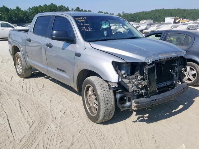 5TBEV54147S469647 - 2007 TOYOTA TUNDRA CRE SILVER photo 1