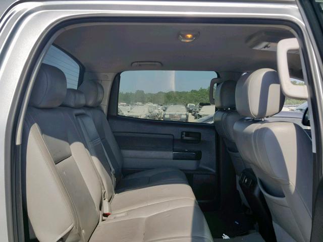 5TBEV54147S469647 - 2007 TOYOTA TUNDRA CRE SILVER photo 6