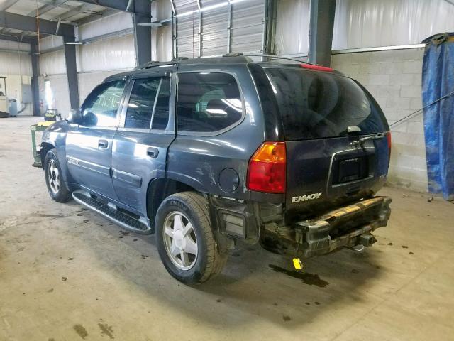 1GKDT13S332333267 - 2003 GMC ENVOY CHARCOAL photo 3