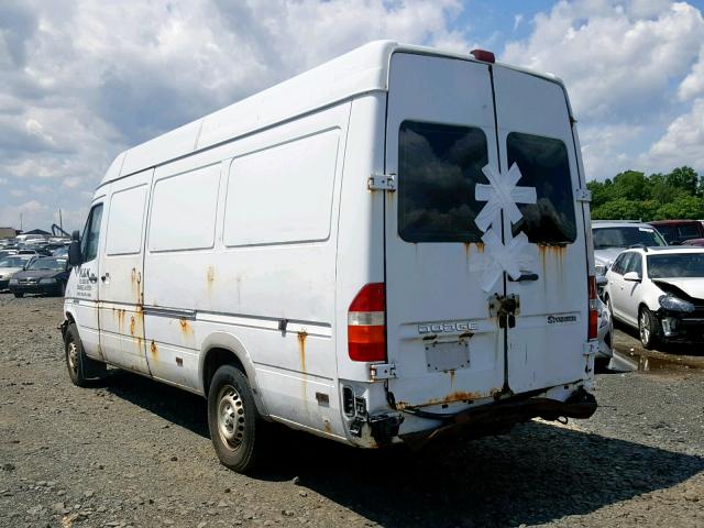 WD0PD744765925614 - 2006 DODGE SPRINTER 2 WHITE photo 3