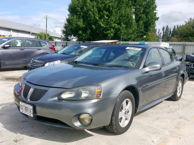 2G2WS522551172475 - 2005 PONTIAC GRAND PRIX GRAY photo 2