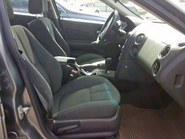 2G2WS522551172475 - 2005 PONTIAC GRAND PRIX GRAY photo 5